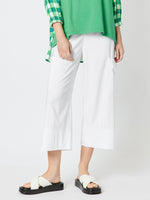 Parachute Wide Leg Pant - White