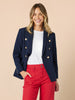 Lauren Double Breasted Blazer - Navy