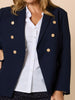 Lauren Double Breasted Blazer - Navy RC&CO