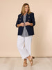 Marine Wide Leg Pant - White