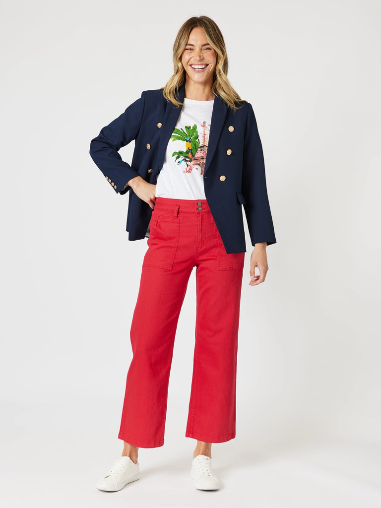 Parisian Tee - White RC&CO