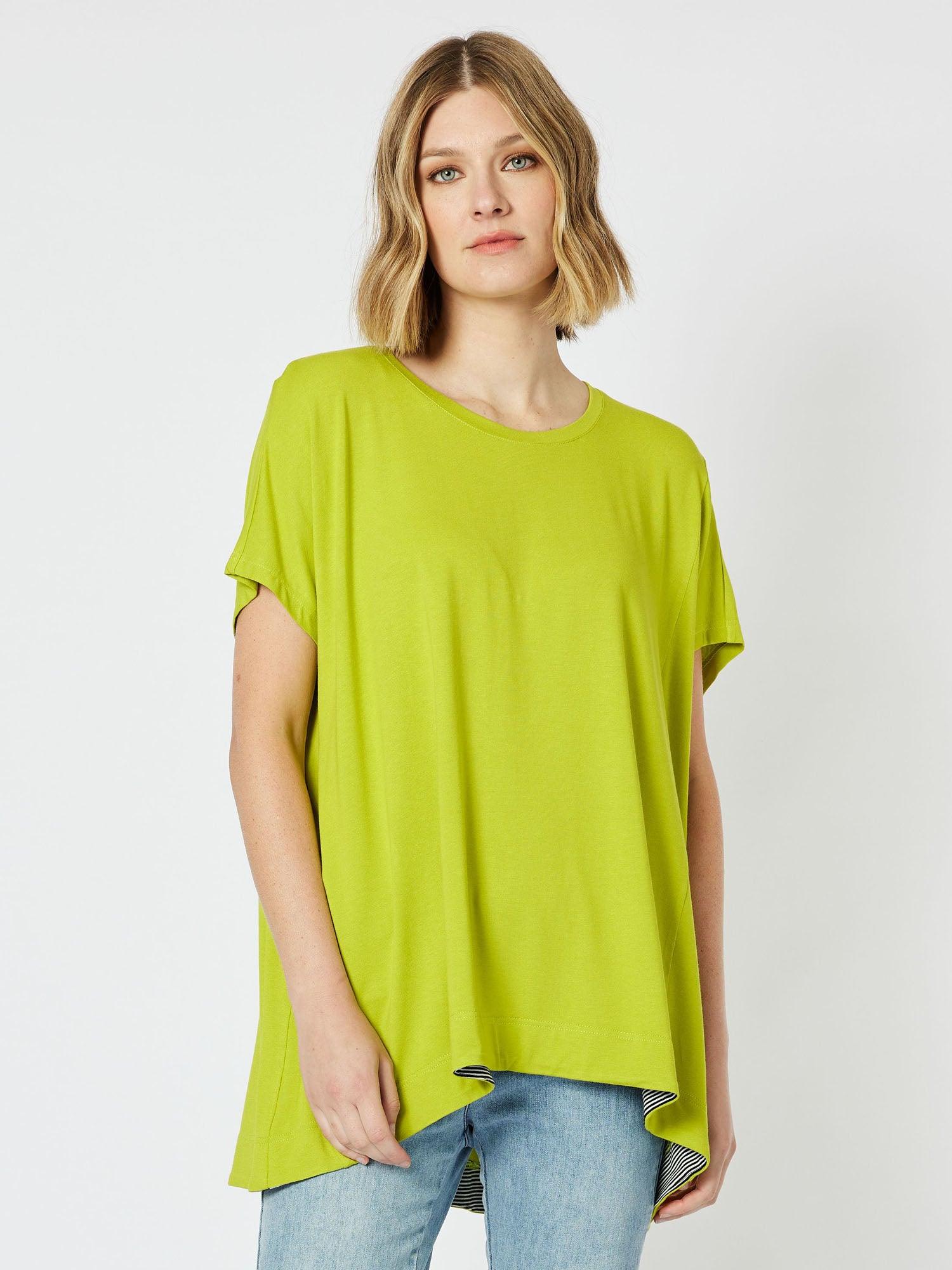 Serene A-Line T-Shirt - Lime