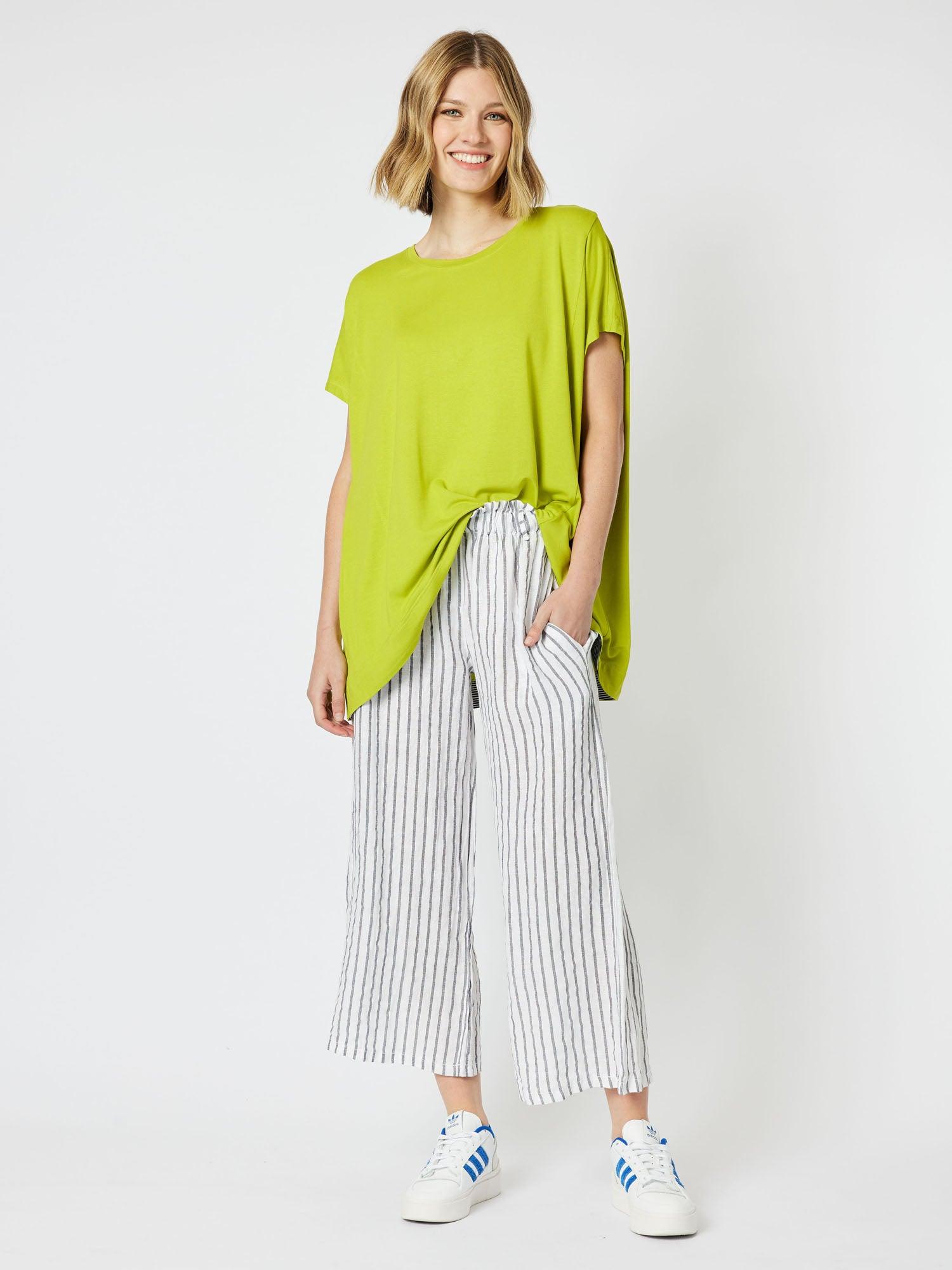 Serene A-Line T-Shirt - Lime