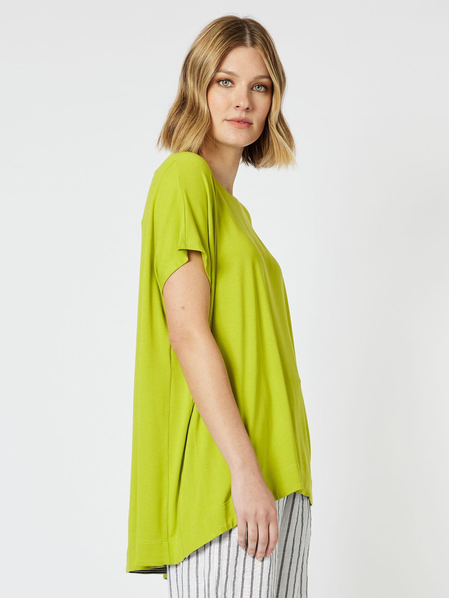 Serene A-Line T-Shirt - Lime