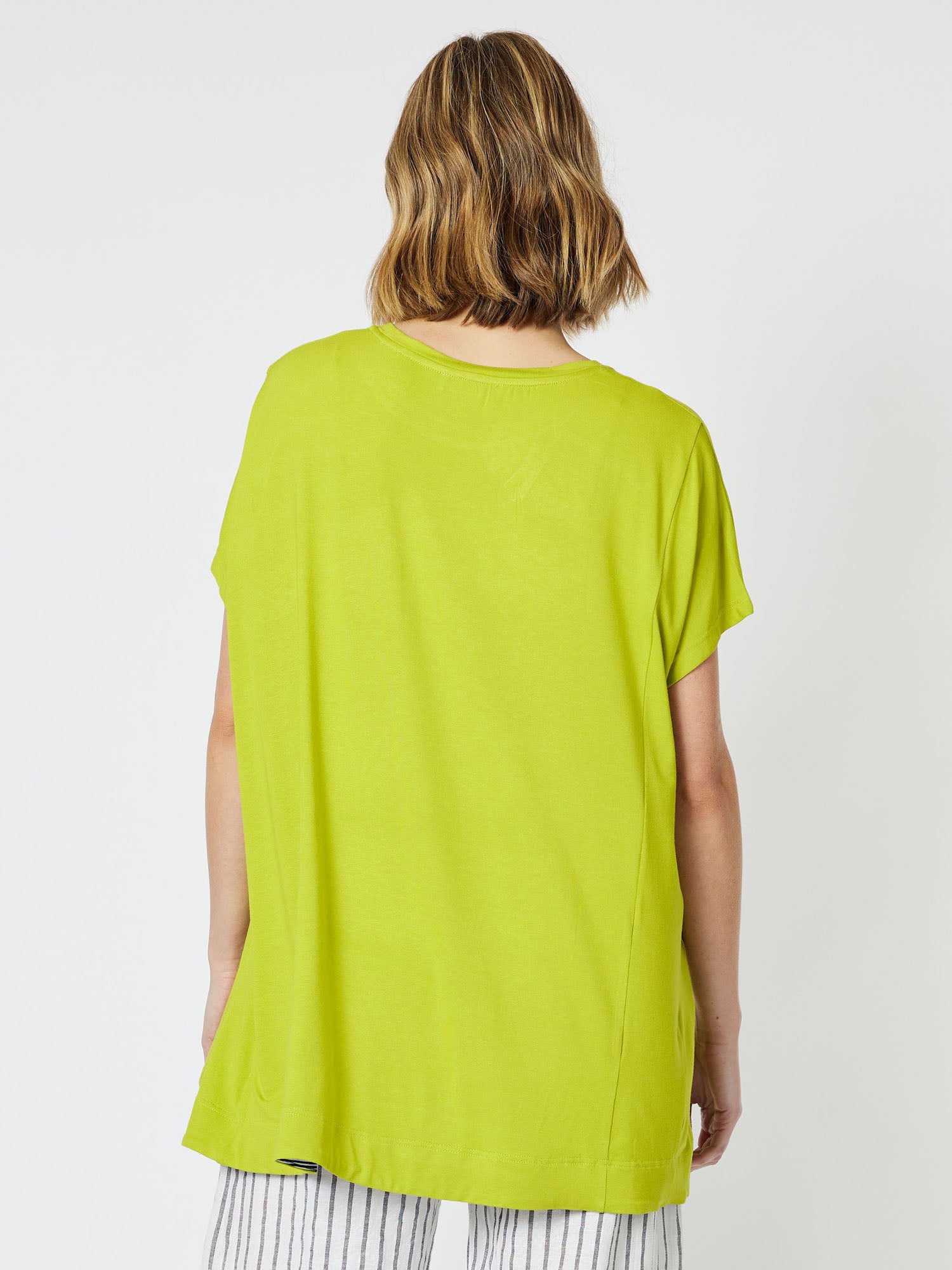 Serene A-Line T-Shirt - Lime