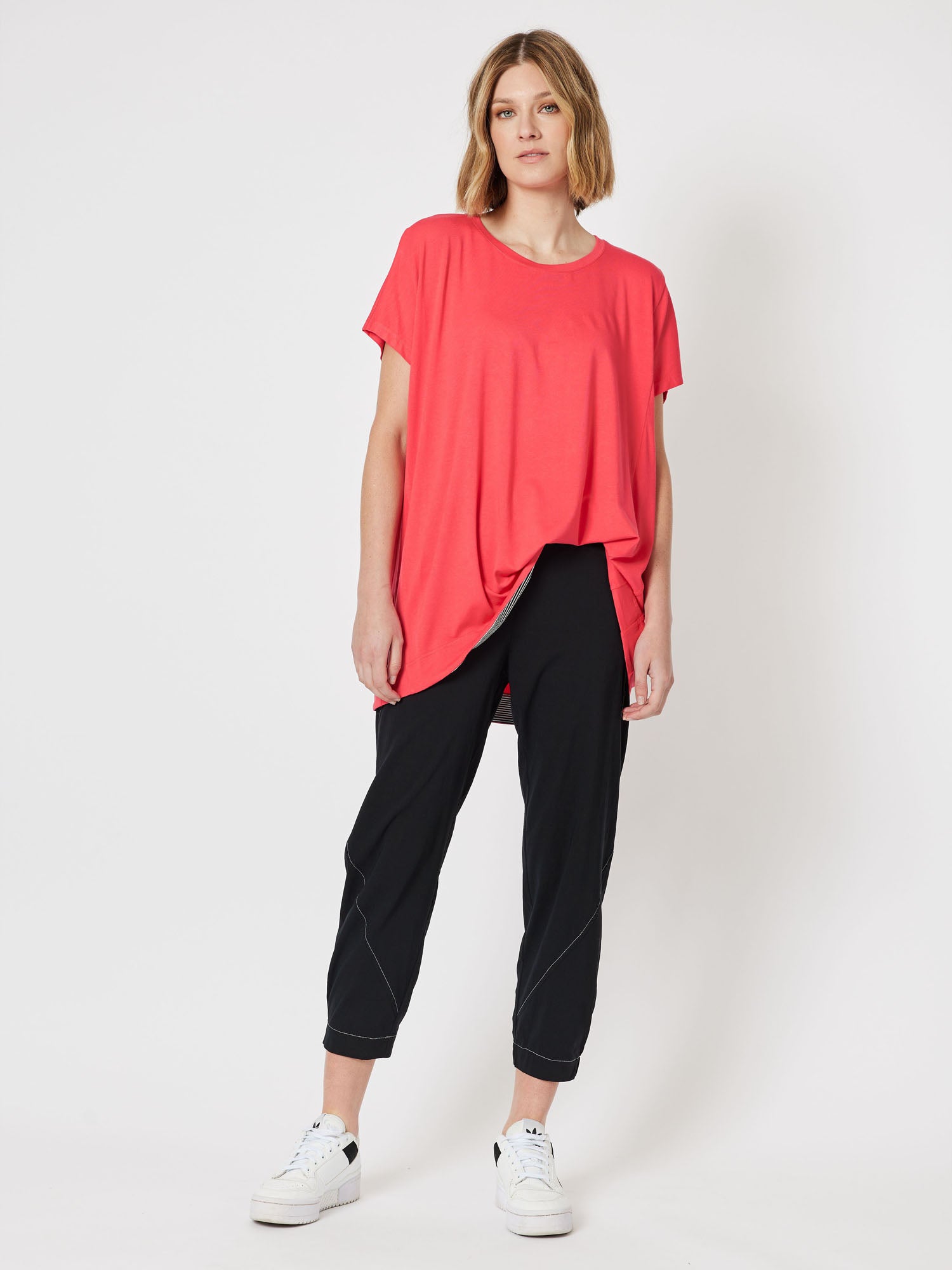 Serene A-Line T-Shirt - Poppy