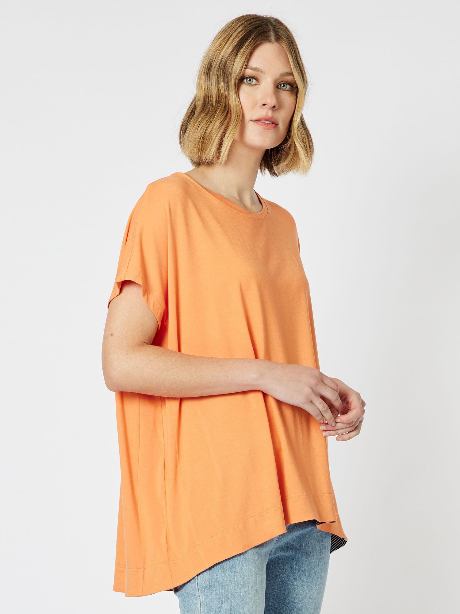 Serene A-Line T-Shirt - Sunset