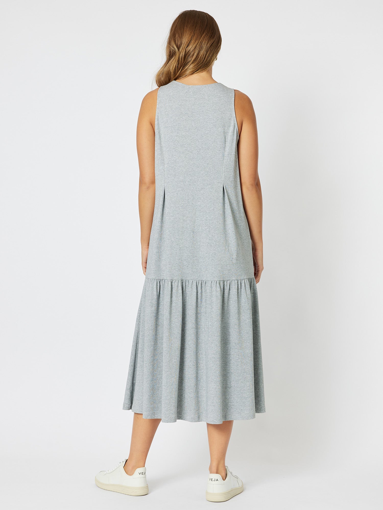 Veuve Jersey Dress - Grey Marle – RC & Co