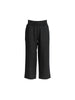 Lara Linen Wide Leg Pant - Black
