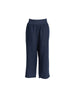 Lara Wide Leg Linen Pant - Navy