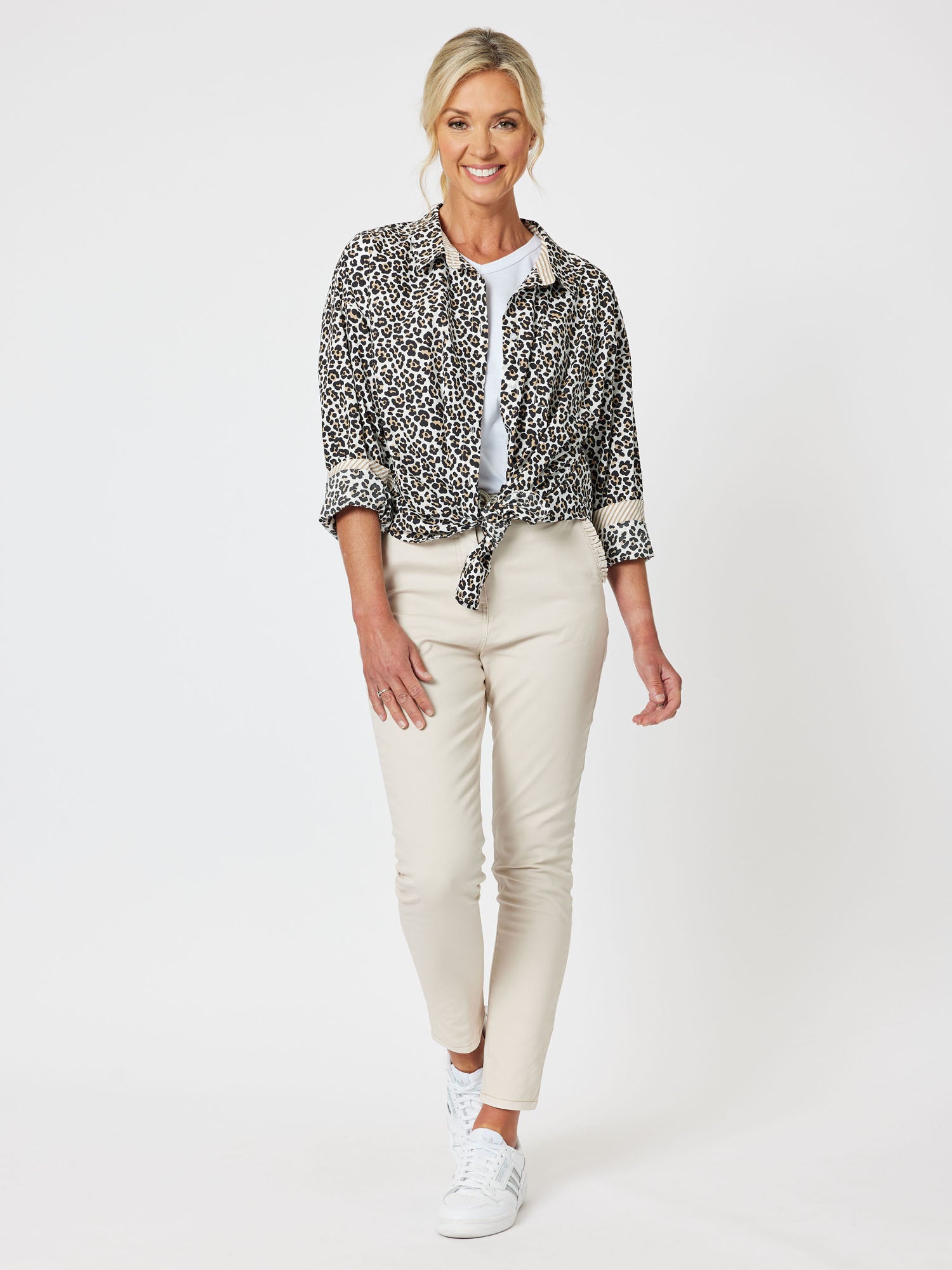 Panther Cotton Shirt - Animal