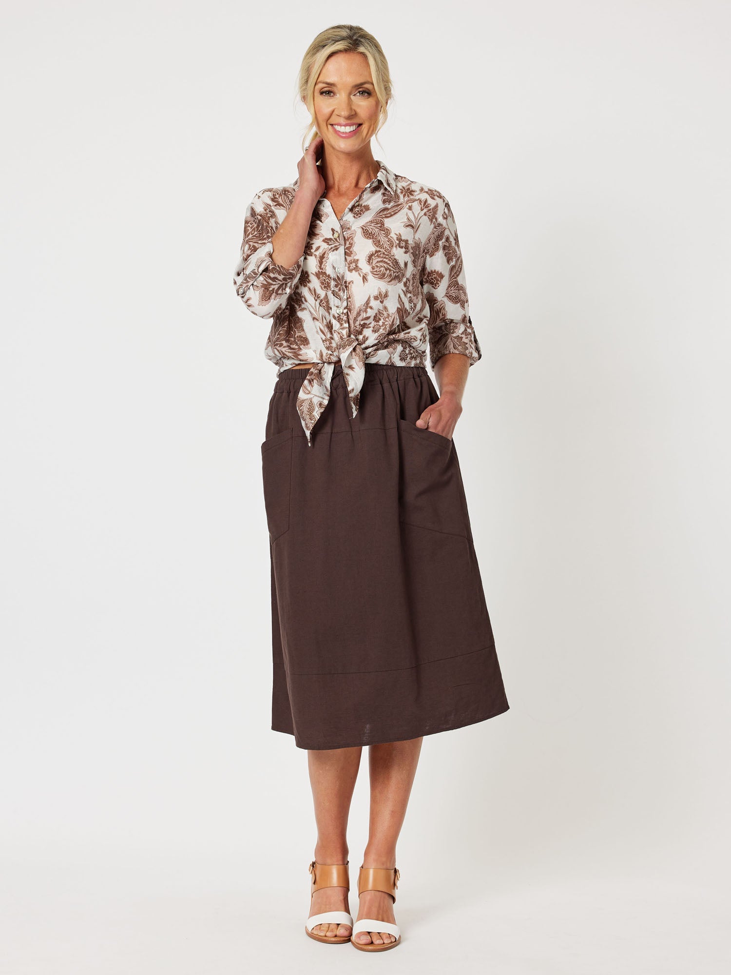 Cove Print Shirt - Koko