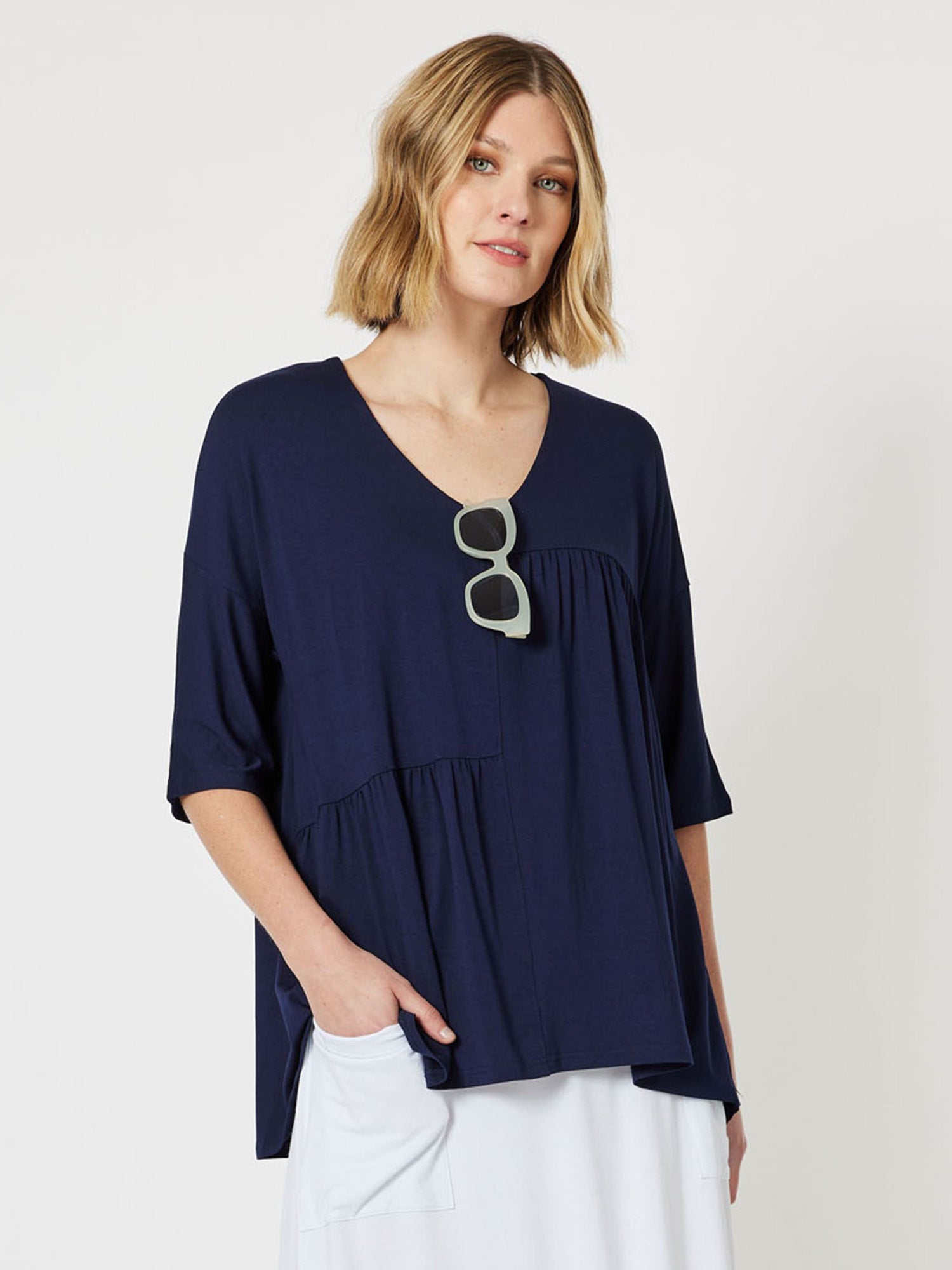 Journey Jersey T-Shirt - Navy