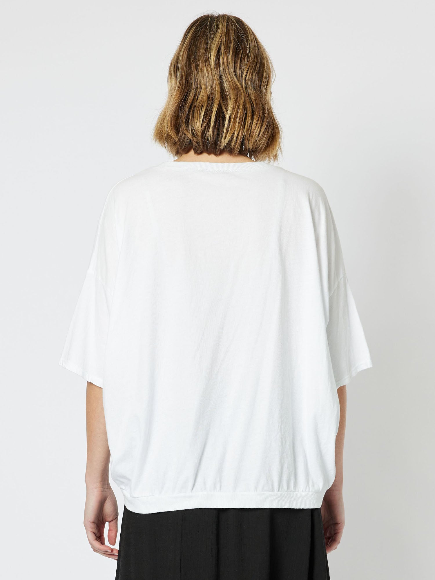 Pause Friday Cotton T-Shirt  - White