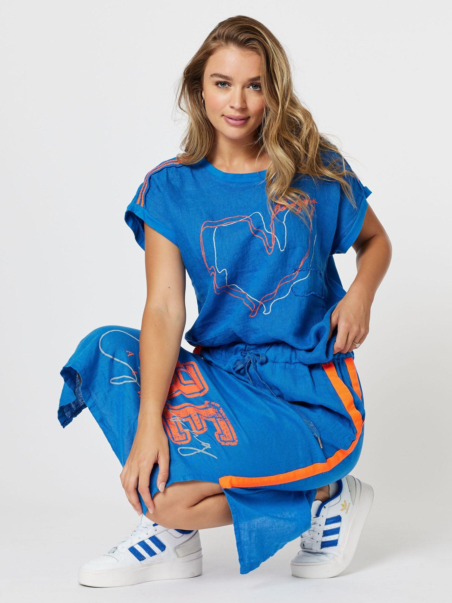 Love Yourself T-Shirt - Cobalt