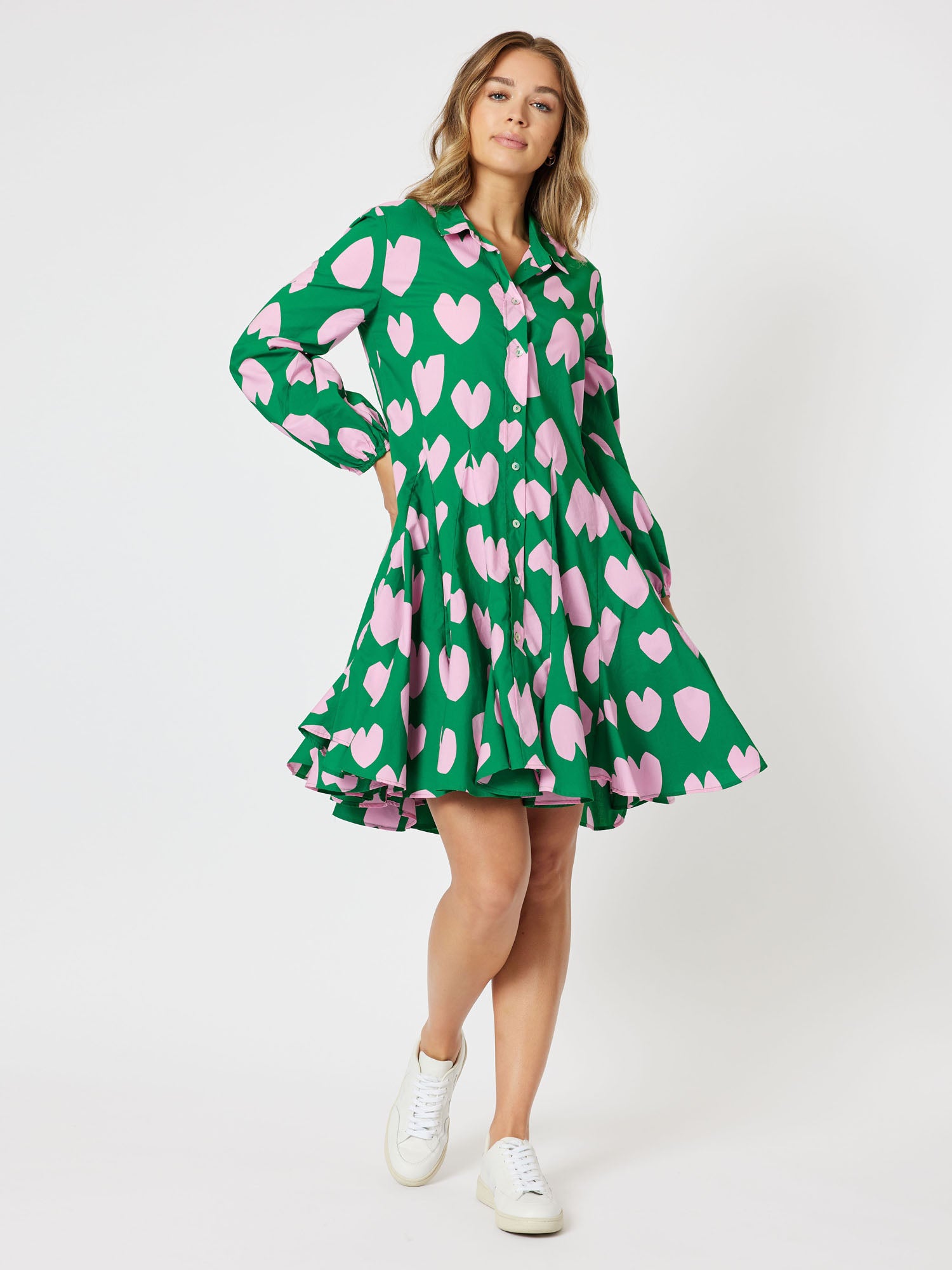 Love Me Cotton Dress - Print