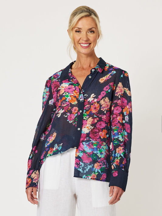 Botanical Print Shirt - Multi