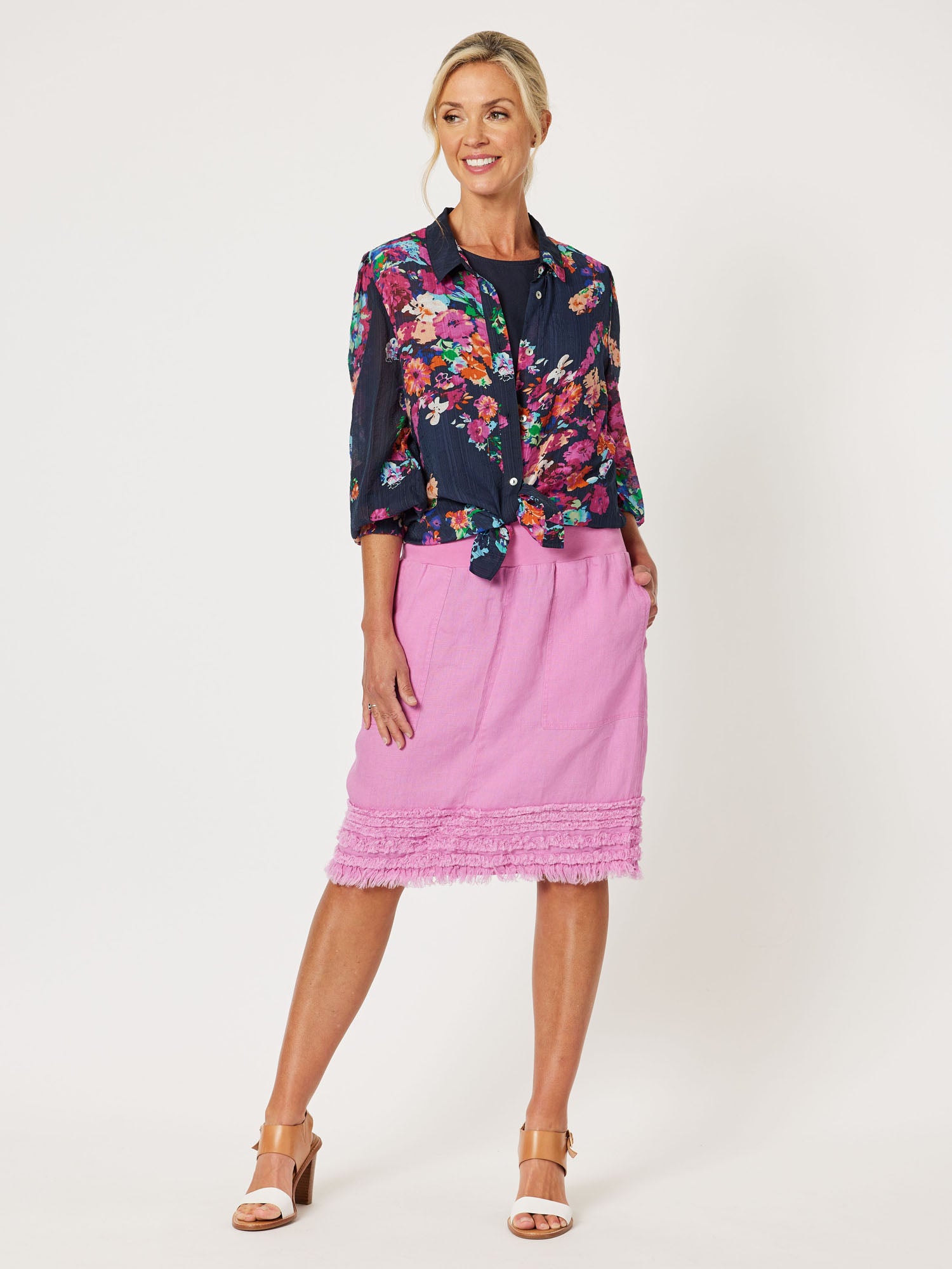 Botanical Print Shirt - Multi