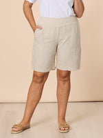 Jordan Linen Short - Natural