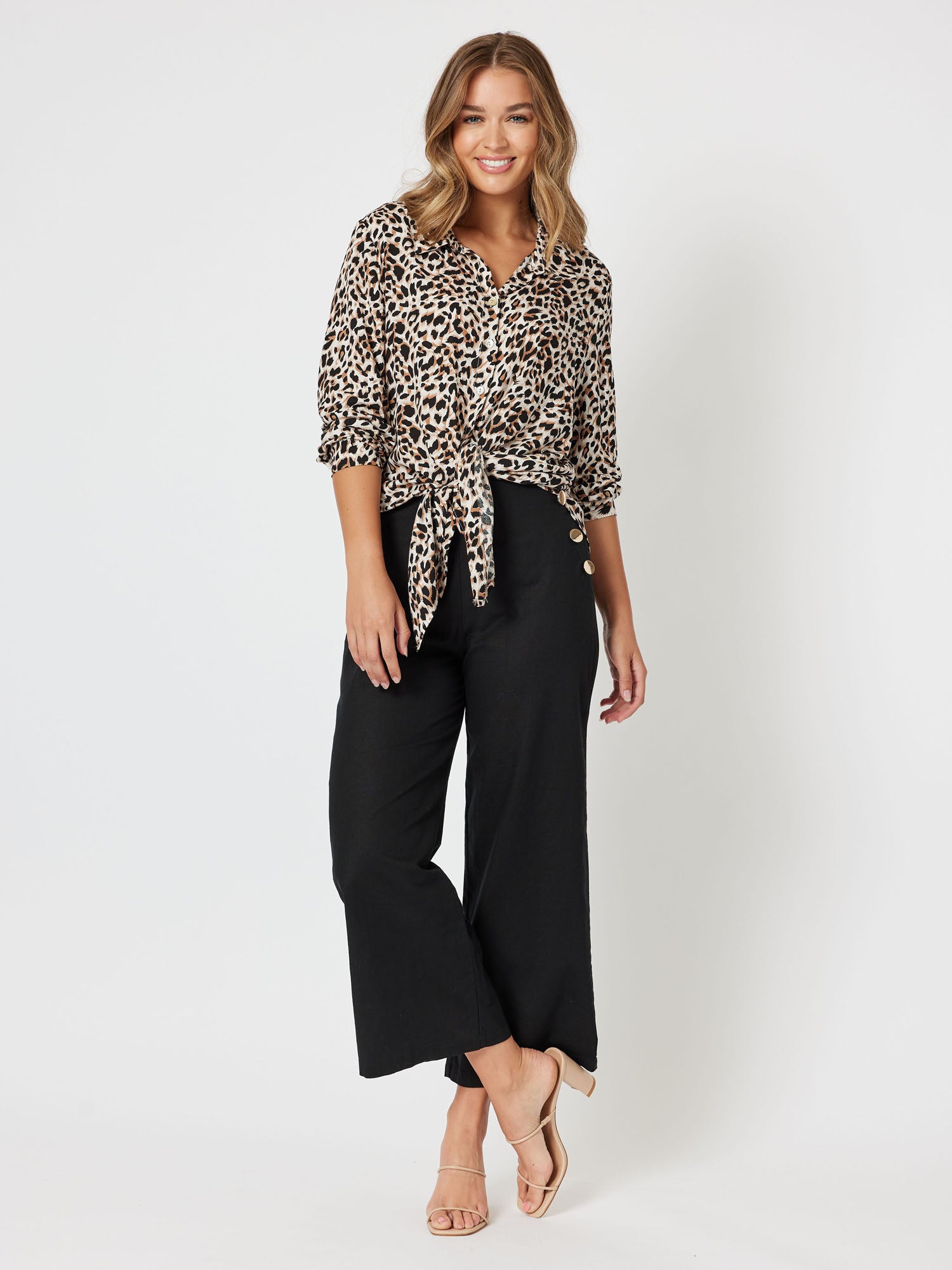 Sahara Long Sleeve Shirt - Animal