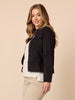 Maggie Denim Jacket - Black RC&CO