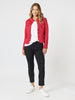 Maggie Denim Jacket - Red