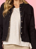 Maggie Denim Jacket - Black RC&CO