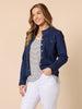 Maggie Denim Jacket - Dark Denim rc&co