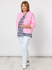 Maggie Denim Jacket - Flamingo