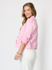 Maggie Denim Jacket - Flamingo