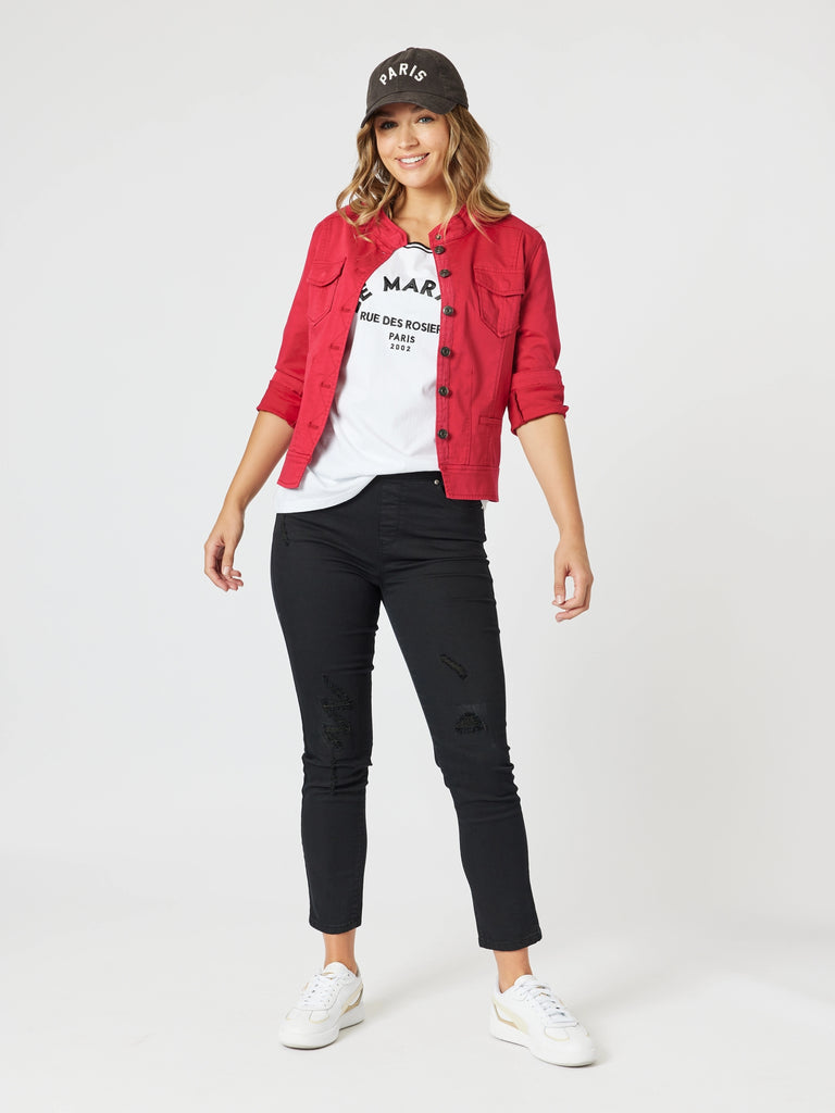 Le Marais T-Shirt -  White rc&co