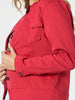 Maggie Denim Jacket - Red - rco&co