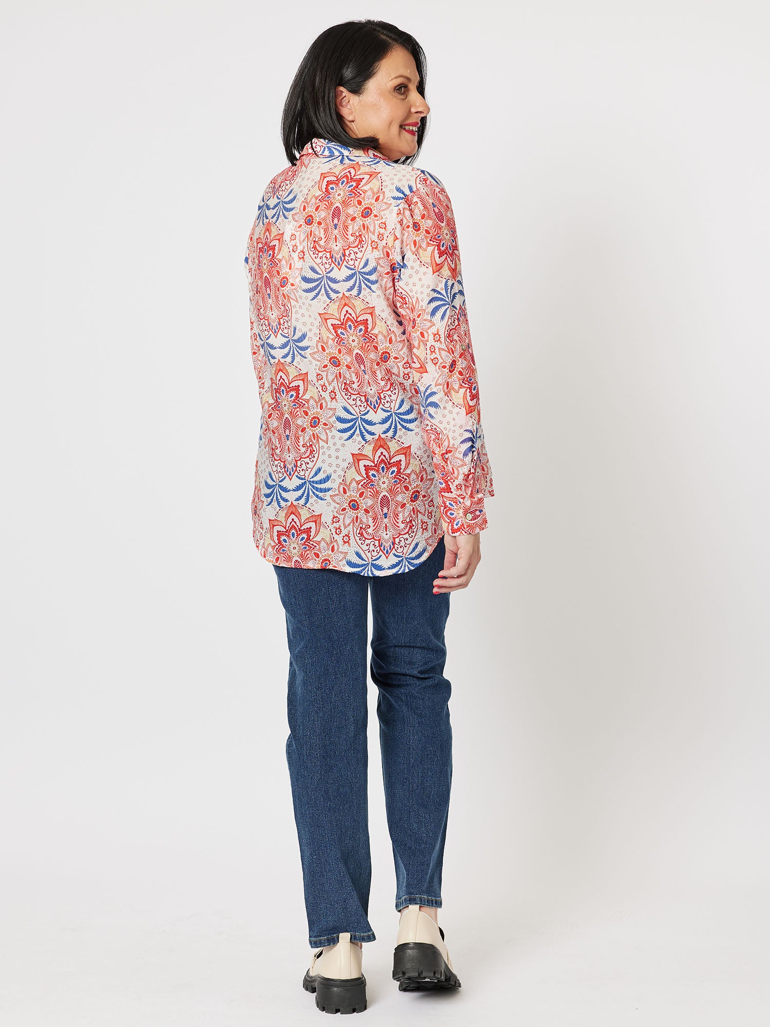 Waikiki Print Shirt - Red