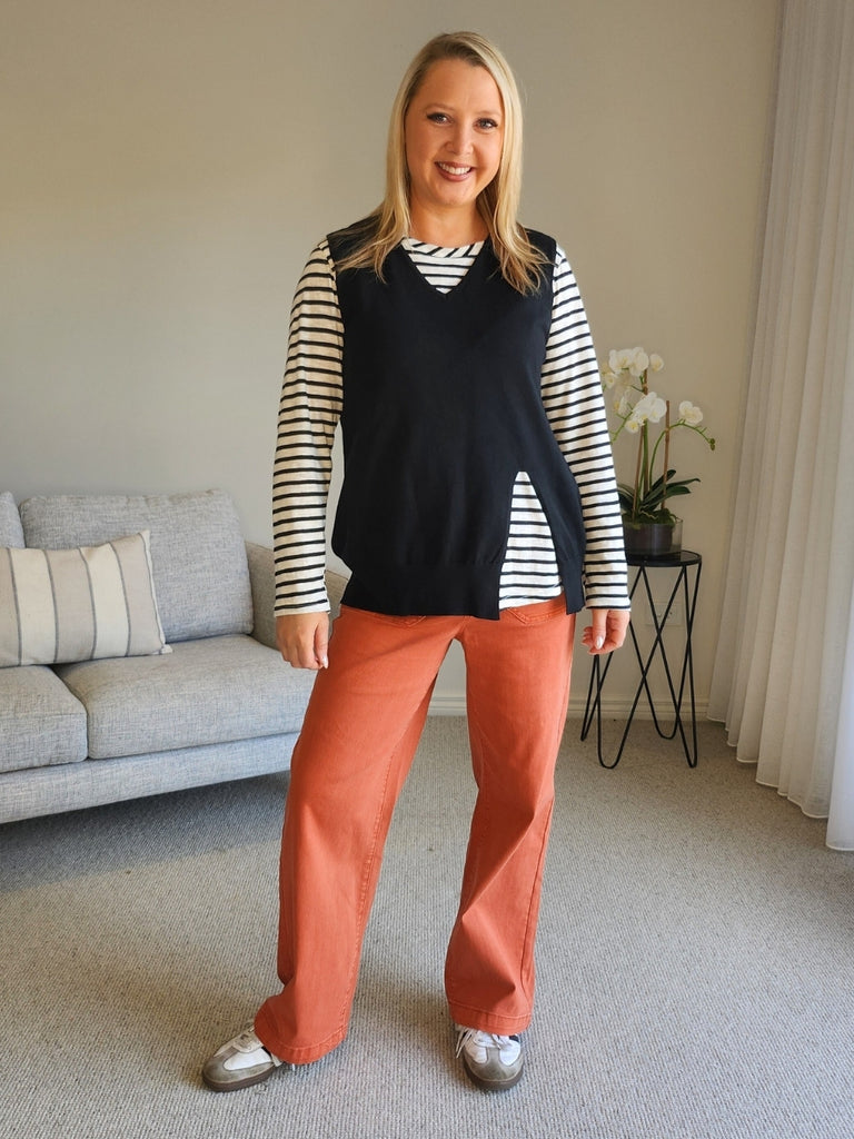 Carpenter Stretch Leg Jean - Fig