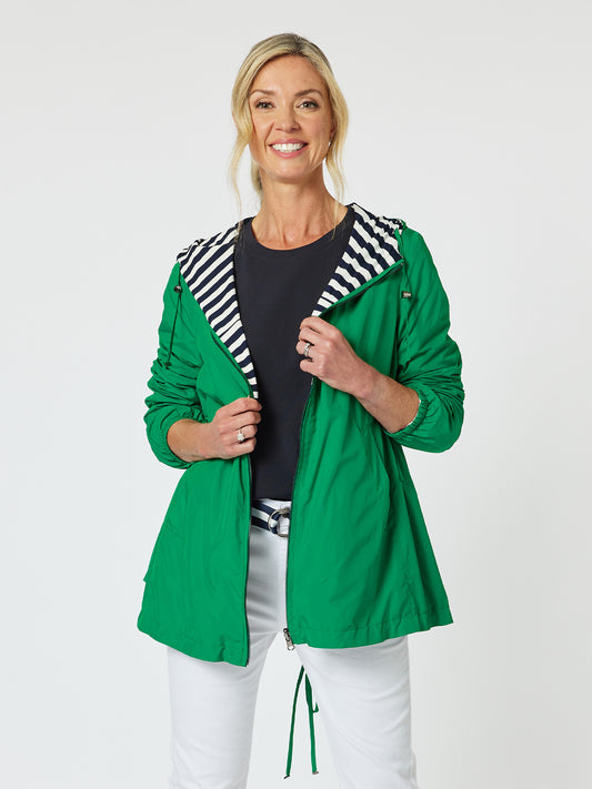 Harbour Reversible Jacket - Emerald