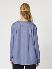 Luxe Nehru Top - Amethyst – RC & Co