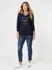 C'est La Vie Knit - Navy