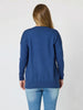 C'est La Vie Knit Sweat- Indigo