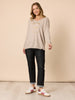 C'est La Vie Knit Sweat - Natural rc&co