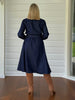 Cape Town Denim Button Dress - Denim