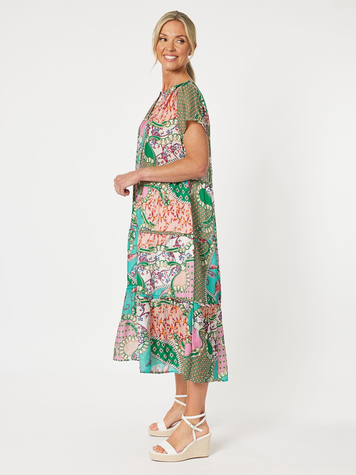 Giverny Print Dress - Multi