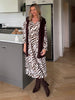 Metropolitan Animal Print Dress - Natural Multi