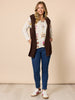 Ollie Side Button Vest - Coffee rc&co