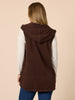 Ollie Side Button Vest - Coffee rc&co