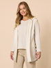 Ollie Side Button Vest - Ivory rc&co