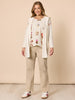 Central Park Floral Print Top - Natural Multi rc&co