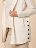 Ollie Side Button Vest - Ivory rc&co