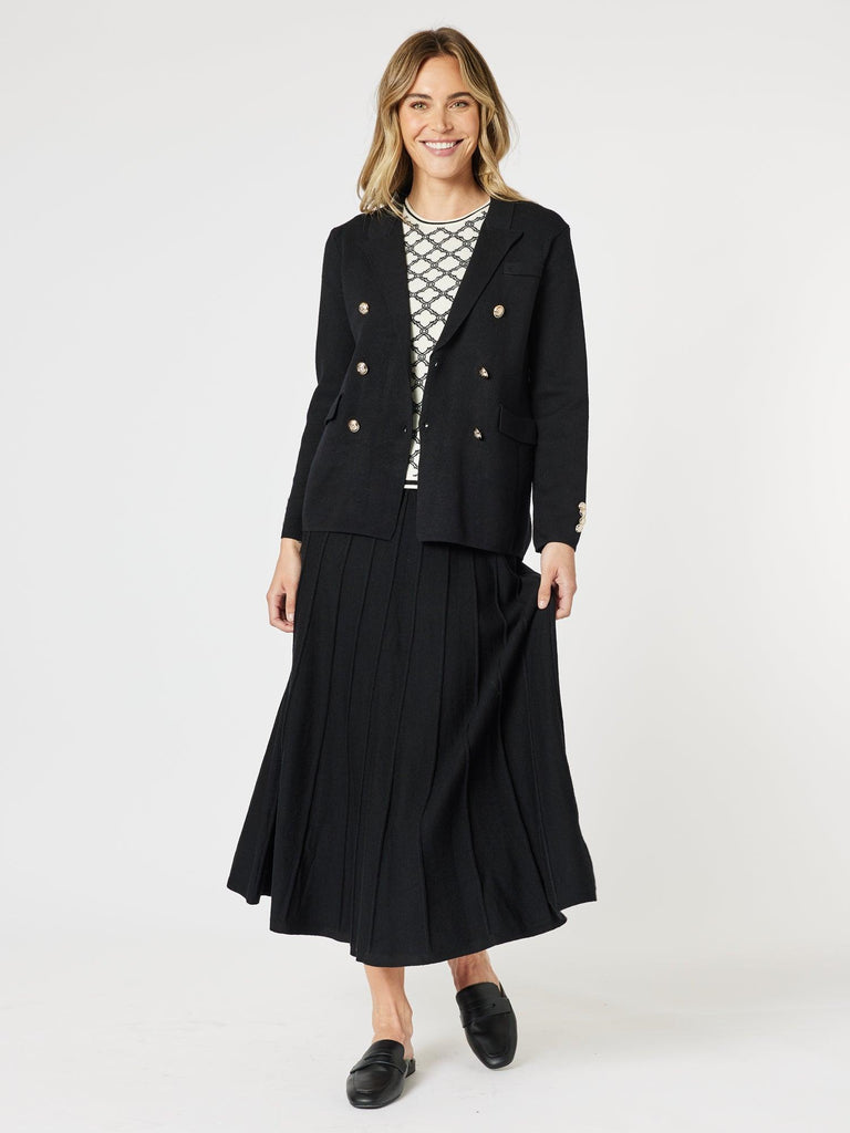 Lucy Knit Jacket - Black