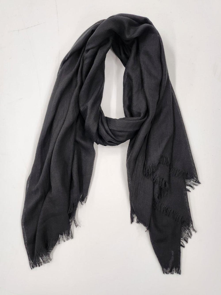 Plain Scarf - Black