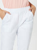 Isabella Cotton Pant - White